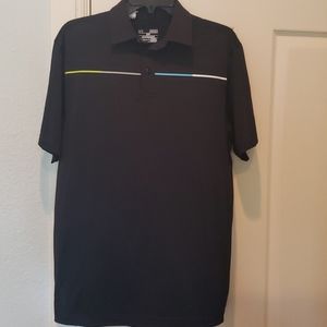 Under Armour black golf polo shirt